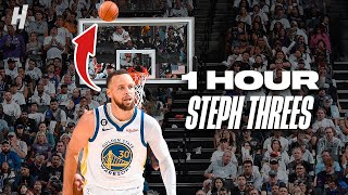 1 HOUR of Steph Curry ALL THREES from 2023 NBA Season 🔥 [upl. by Bonilla]