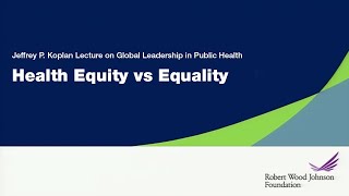 Health Equity vs Equality [upl. by Ahsirpac]