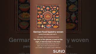 German food tapestry woven [upl. by Jaqitsch]