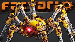 Mods Make the Spidertron BROKEN  Factorio 10 Let’s Play Ep 13 [upl. by Zetnahs]