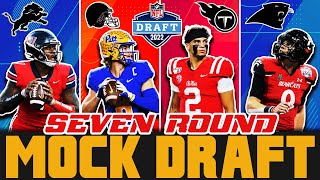 7 Round 2022 NFL Mock Draft [upl. by Zzahc]