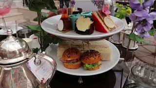 🌷☕🍰🍸Bridgerton Afternoon Tea at Londons Best Hotel The Lanesborough 🇬🇧💂🌸🦋 [upl. by Nanek]