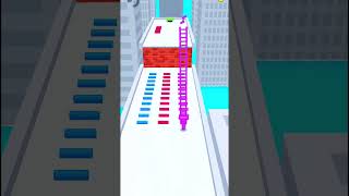 Ladder Master Runner 3D Game 14 rungame shorts [upl. by Aylward]