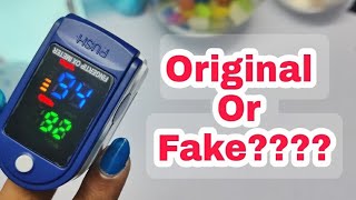 How to Check if your Pulse Oximeter is Fake or Oirginal [upl. by Enytnoel]