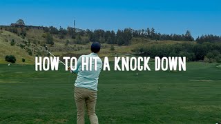 Hit A Perfect Knockdown Golf Shot In 60 Seconds  Top Teacher Explains How [upl. by Ecienaj]