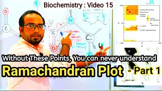 Ramachandran Plot  Part 1  Basic Concepts  Ramachandran Plot क्या है  Biochemistry  BioLogics [upl. by Melburn]