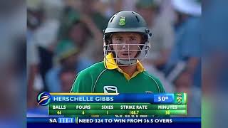 Herschelle Gibbs 175 111 vs Australia 5th ODI 2006 Ball by Ball [upl. by Schuler]