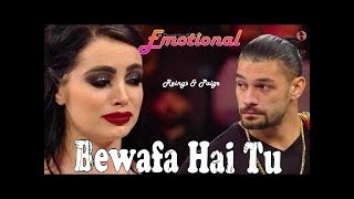 Bewafa Hai Tu Full Song  Roman Reings amp Paige  Dil Mere Tod Ke Has Di Full Song  WWE Full Song [upl. by Latty]