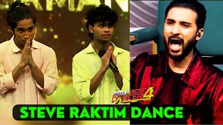 🔥Steve and Raktim Today Awesome Performance IBD 4🔥 Steve Raktim Dance Indias Best Dancer 4 [upl. by Napas]