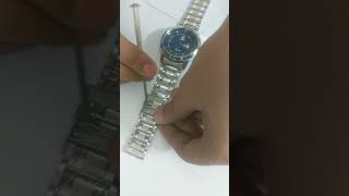 How to change length of steel strap of your wrist watch [upl. by Nairrod]