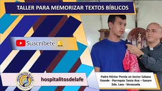 ¿CÓMO MEMORIZAR TEXTOS BÍBLICOS padrehéctorpernía hospitalitosdelafe apologética biblia [upl. by Hanson]