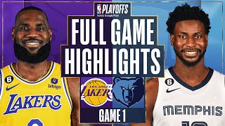 7 LAKERS at 2 GRIZZLIES  FULL GAME 1 HIGHLIGHTS  April 16 2023 [upl. by Ynaffi]