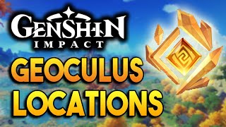 All Geoculus Locations 【Genshin Impact】 [upl. by Ardnoel]