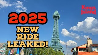 Kings Island 2025 attraction LEAKED [upl. by Havener296]