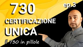 730 IN PILLOLE LA CERTIFICAZIONE UNICA [upl. by Britta586]