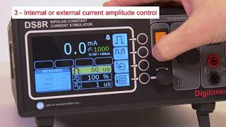 DS8R Bipolar Constant Current Research Stimulator  Quick Start tutorial [upl. by Narol]