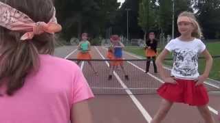 Sport Experience Summer Danskamp  Videoclip Tennis [upl. by Crispa906]