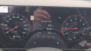 How to change Hyundai ccNC Instrument Cluster Display 2024 to 2027 [upl. by Anoiuq]