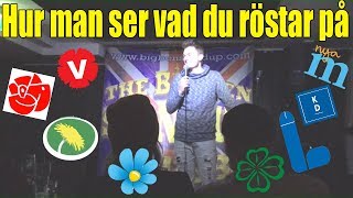 Viktor Klemming  Hur man ser vad du röstar på Standup [upl. by Nulubez24]