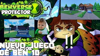 EL NUEVO JUEGO DE BEN 10 BENVERSE PROTECTOR LA COMPETENCIA A OMINIX [upl. by Anilejna936]