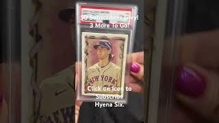 3 more subscribers makes 50 cardlife cardcrew cardmunity mlb sportscardscollector carddealer [upl. by Navert]