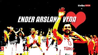 Ender Arslan Basketbola Veda Özel Yayını [upl. by Auhso]