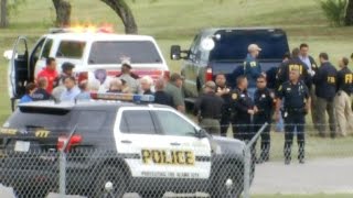 Deadly shooting at Lackland Air Force base in Texas [upl. by Dnana]