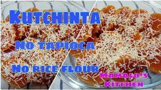 Kutchinta NO tapioca and rice flourPuto kutchinta simple ingredients Kutchinta recipe [upl. by Inva957]