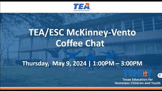 TEAESC McKinneyVento Coffee Chat 5924 [upl. by Karsten]