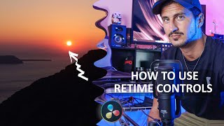 How to use Retime Controls tools in DaVinci Resolve  Tuturial 1 minute [upl. by Hermes493]