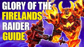 Glory of the Firelands Raider SOLO in 2024 MOUNT GUIDE 6 [upl. by Lledroc837]