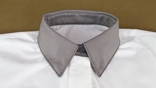 How To Sew A Shirt Collar [upl. by Saxen]