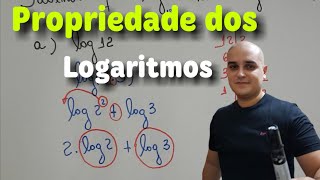 Logaritmo 07 Propriedades dos Logaritmos [upl. by Cadmarr]