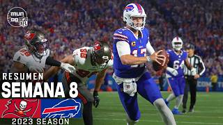 Tampa Bay Buccaneers vs Buffalo Bills  Semana 8 NFL 2023  NFL Highlights Resumen en español [upl. by Ettenuj]