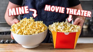 Making Movie Theater Popcorn At Home  But Better [upl. by Berkow587]