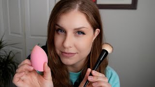 Foundation Application Showdown Kabuki Brush vs Beauty Blender [upl. by Airamahs]