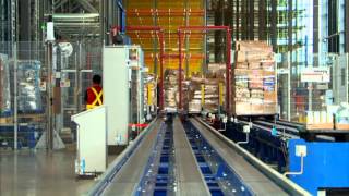 Sobeys Delivering The Future automated case picking and palletizing system by WITRON [upl. by Einohtna874]