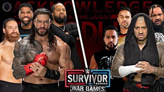 WWE 2K24  OG Bloodline VS New Bloodline  Survivor Series WarGames Match [upl. by Kaile]