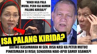 Matapos Sabihing WALANG HIYA si PRRD KABABUYAN ni HONTIVEROS BINULGAR ng EXNPA RISA ISANG KIRIDA [upl. by Iva565]