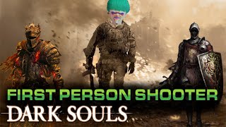 FIRST PERSON SHOOTER MOD  DARK SOULS 3 All Bosses Run [upl. by Dunning]