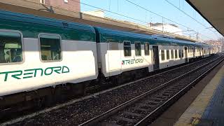 Treno a Monza E 464 Suburbano S9 24930 da Albairate Vermezzo a Saronno [upl. by Seta504]