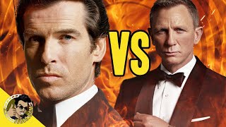 Pierce Brosnan vs Daniel Craig James Bond Face Off [upl. by Kelli368]