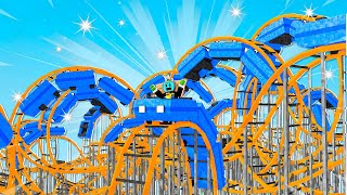 I Built A Roller Coaster That Goes 10000MPH ROBLOX [upl. by Lien]