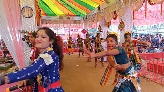 Ghuchapali Ledis kirtan party 2024 🌷 Viral sambalpuri dance 💃Jasmin majhi kirtan 2024 [upl. by Erhard]