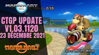 MKWii Mise à jour CTGP Révolution v1031120 23 décembre 2021 24122021 [upl. by Imojean79]