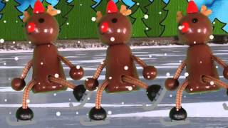 Five Reindeer  Christmas Songs for Kids [upl. by Files]