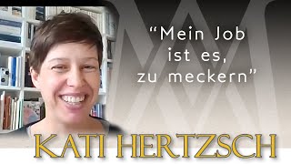 Kati Hertzsch  quotMein Job ist es zu meckernquot  Lektorin im Diogenes Verlag [upl. by Reisfield]