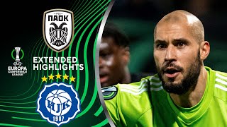 PAOK vs HJK Helsinki Extended Highlights  UECL Group Stage MD 6  CBS Sports Golazo [upl. by Turne219]