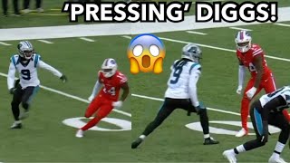 Stefon Diggs vs Stephon Gilmore PHYSICAL Panthers vs Bills 2021 highlights [upl. by Vocaay994]