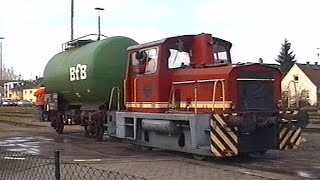 Rangierarbeiten im Güterbahnhof Neu Isenburg Stadt 1998 [upl. by Odnanreh652]